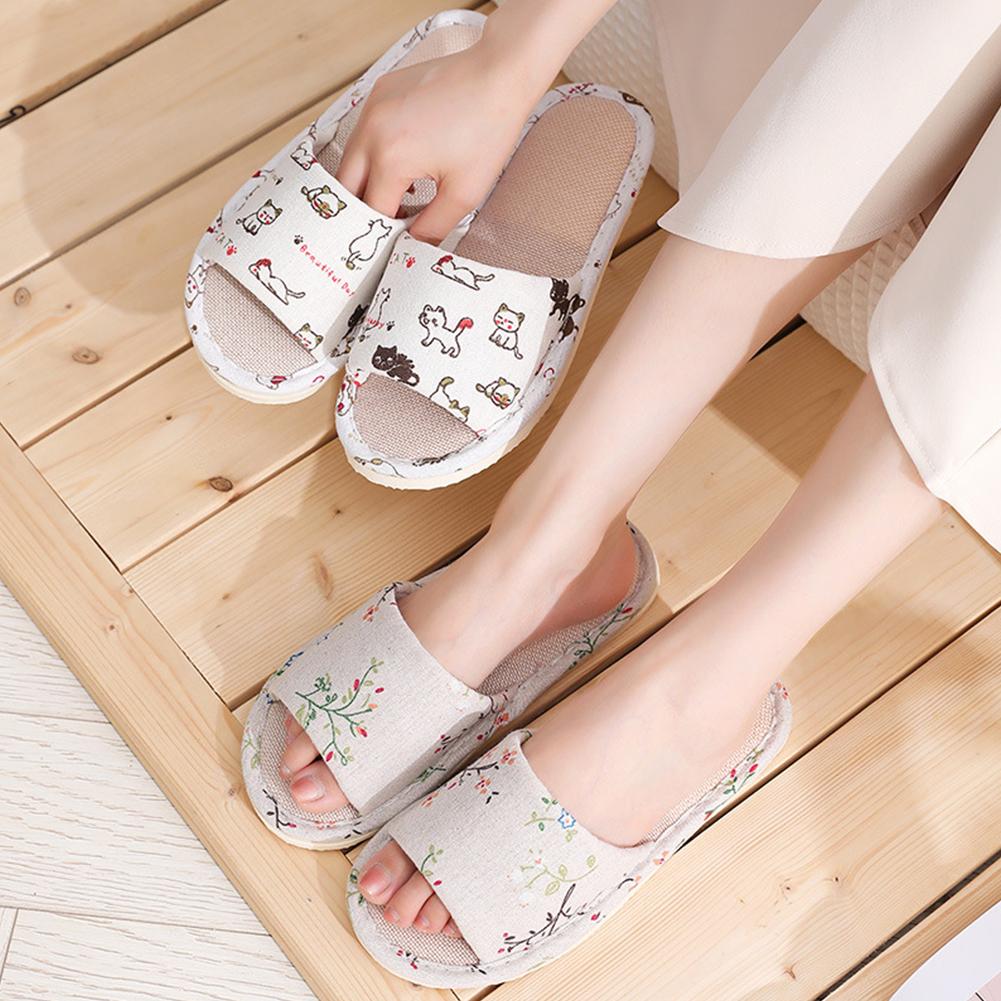 Women Flax Slippers Home Slipp - đánh giá và giá Women'S Shoes For Flat Feet