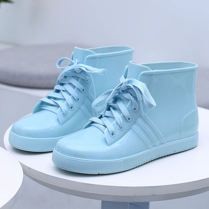 Fashion Lace Up Rainshoes Wome - đánh giá và giá Women'S Shoes Water Resistant
