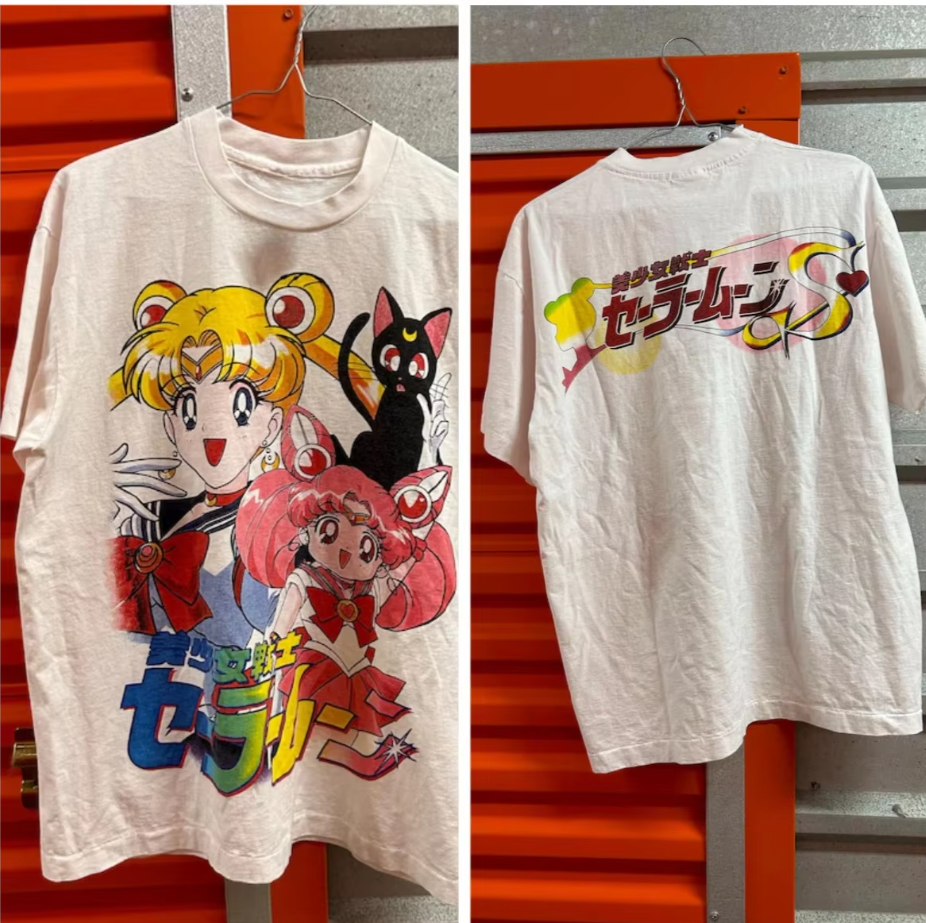 T Shirt 90s Anime Sailor Moon  - đánh giá và giá Women'S Shoes In The 90S