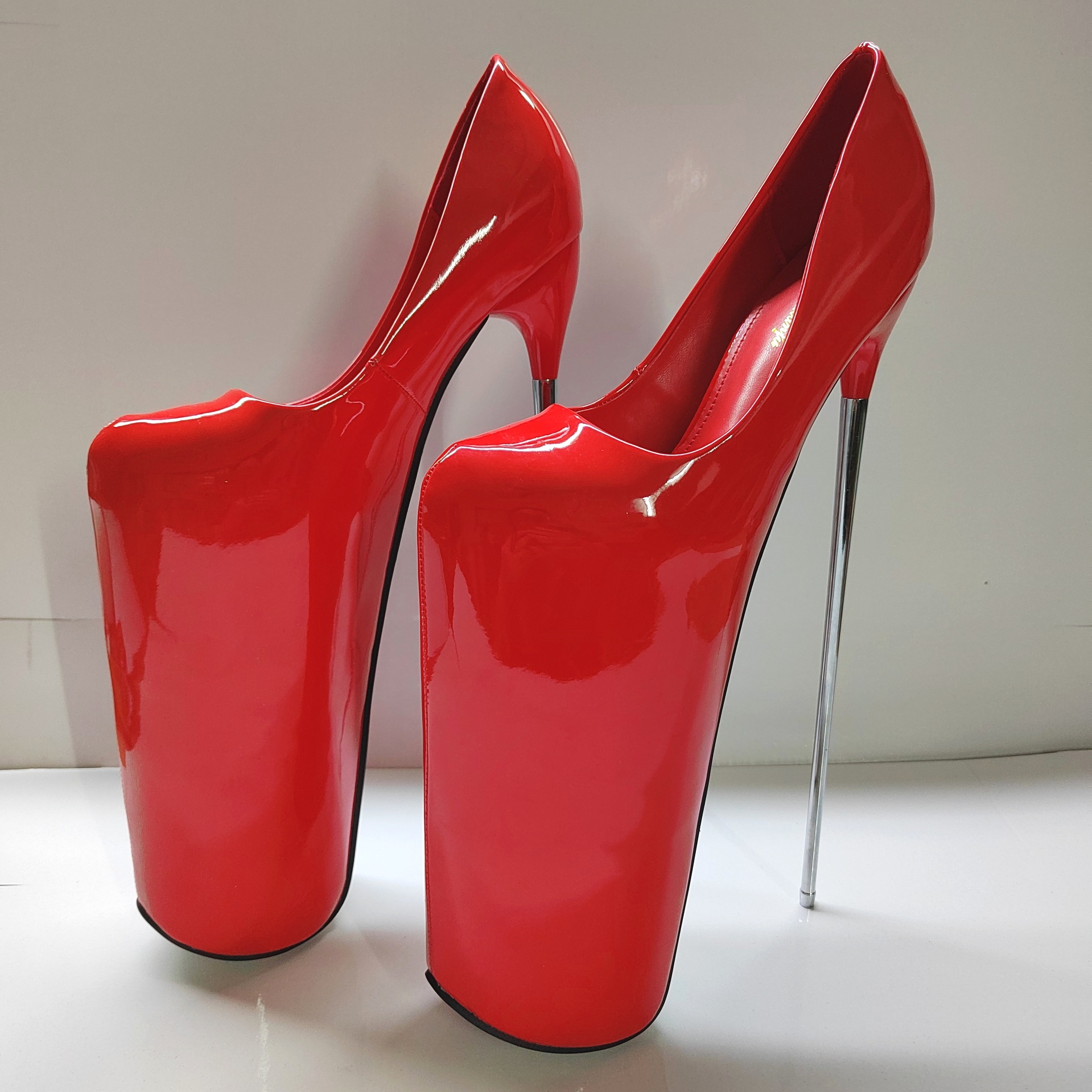 Crossdresser Stilettos Sexy 30 - đánh giá và giá Block Heel Ankle Boots
