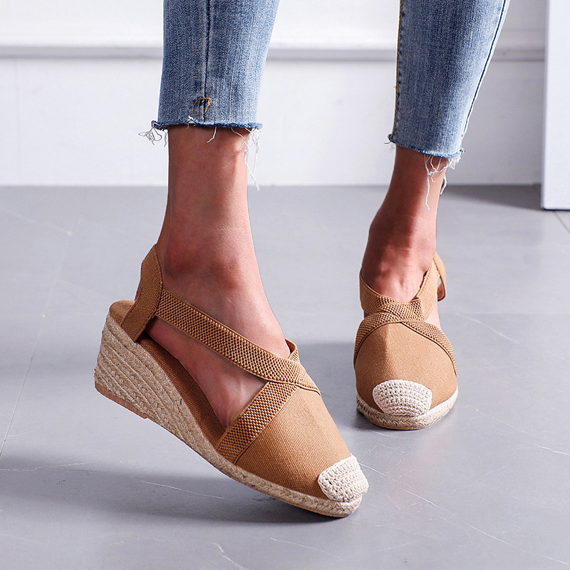 2026 Summer Women's Sandals St - đánh giá và giá Espadrille Wedge Shoes