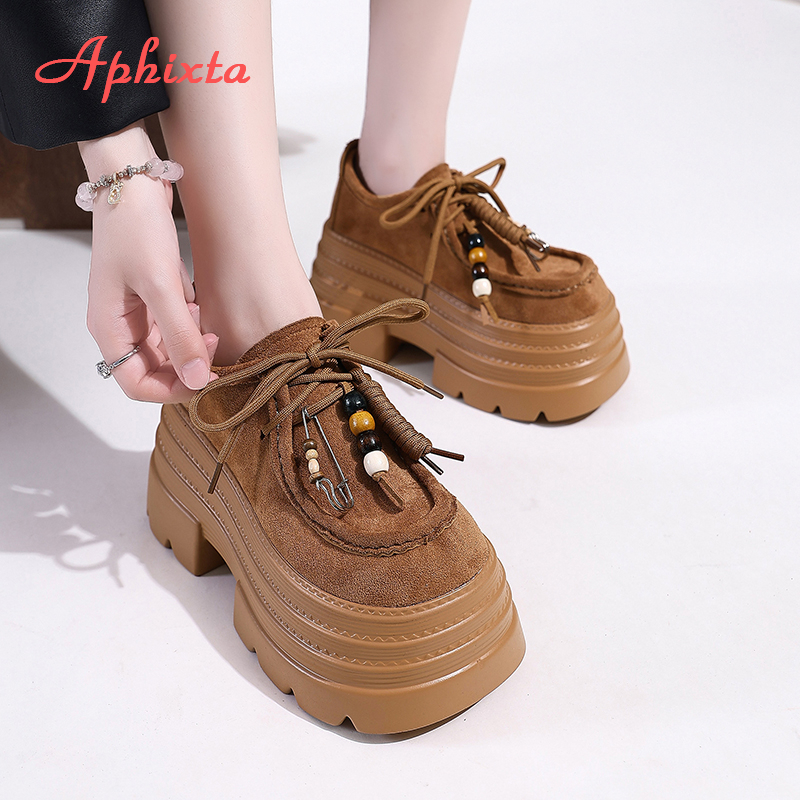 Aphixta Suede Upper Fringe Dec - đánh giá và giá Block Heel Ankle Boots