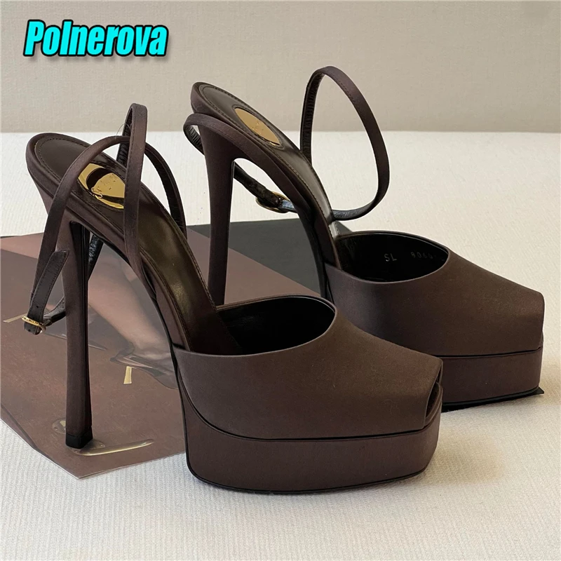 Sexy Peep Toe Satin Women Sand - đánh giá và giá Women'S Shoes Peep Toe