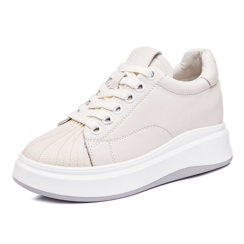 8CM New Platform Genuine Leath - đánh giá và giá Platform Sneakers Chunky