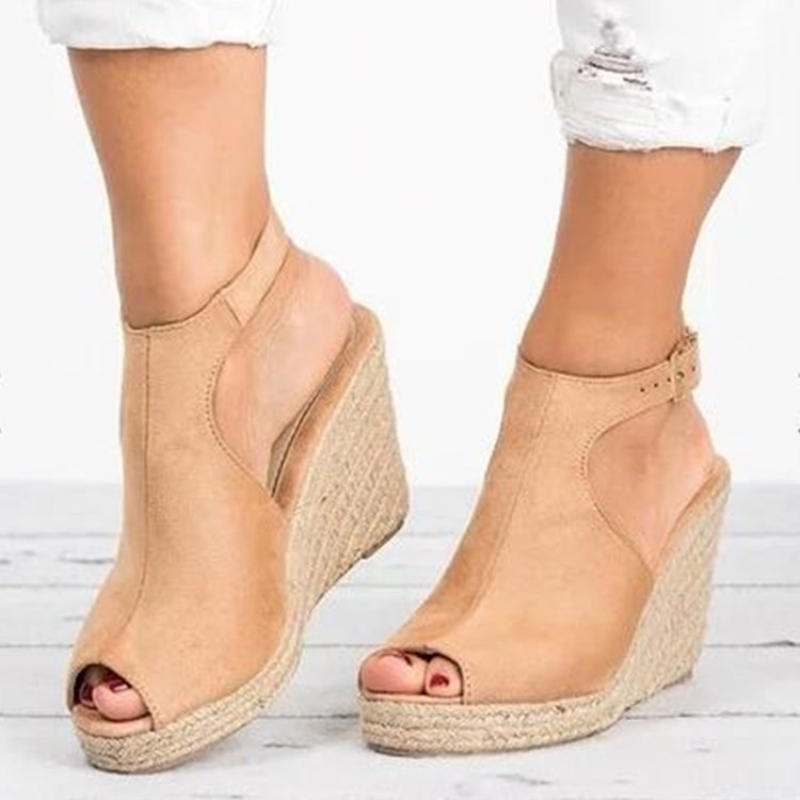 Heeled Sandals for Women Summe - đánh giá và giá Espadrille Wedge Shoes