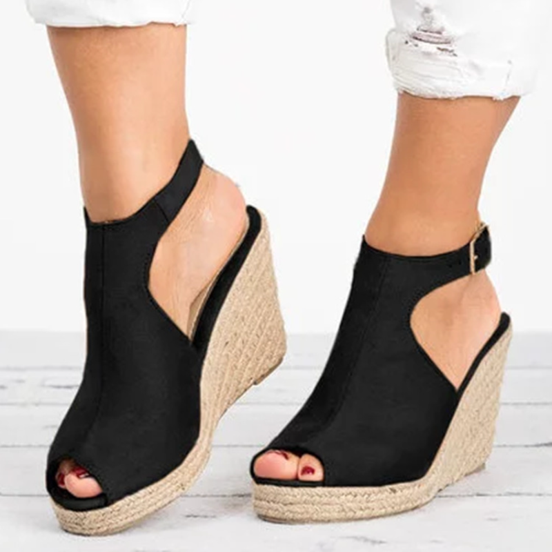 Heeled Sandals for Women Summe - đánh giá và giá Espadrille Wedge Shoes