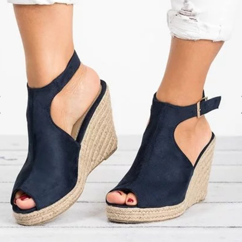 Heeled Sandals for Women Summe - đánh giá và giá Espadrille Wedge Shoes