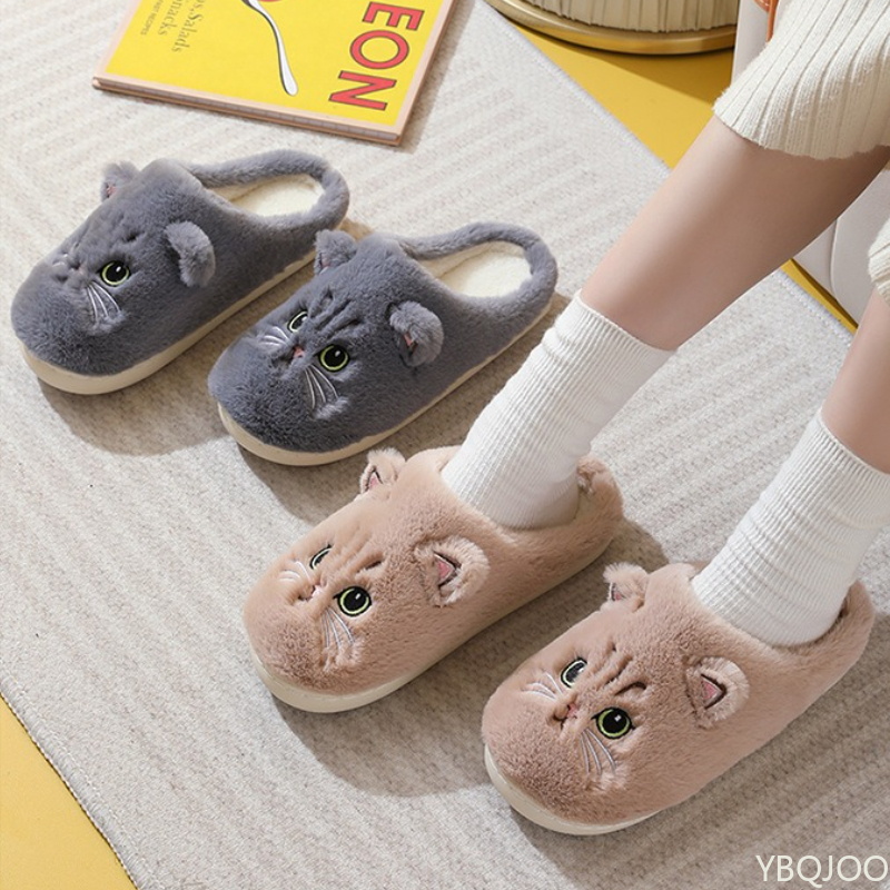 New Autumn Winter Cotton Slipp - đánh giá và giá Women Shoes Size To Men