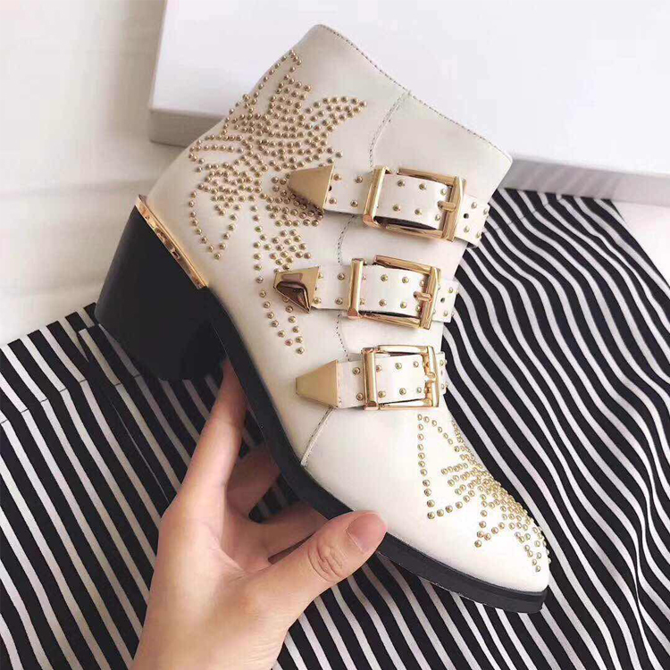 Susanna Studded Real Leather A - đánh giá và giá Ankle Strap Heels