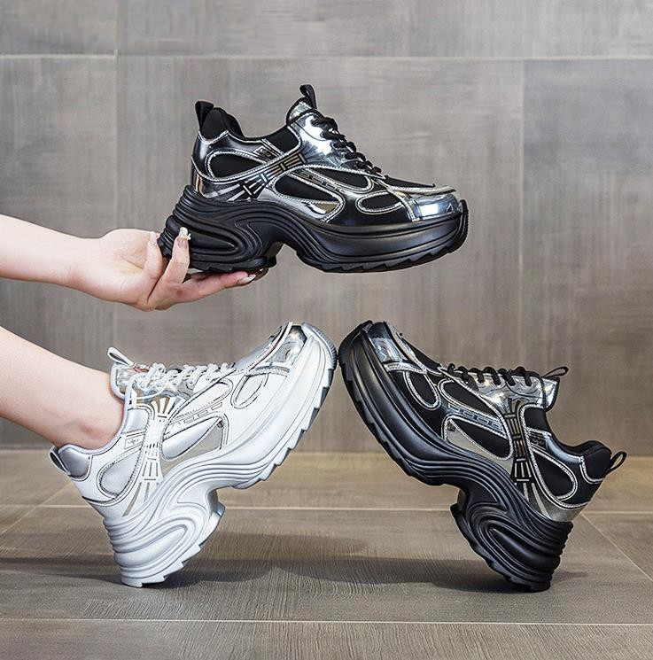 9CM Chunky Sneakers for Women  - đánh giá và giá Platform Sneakers Chunky