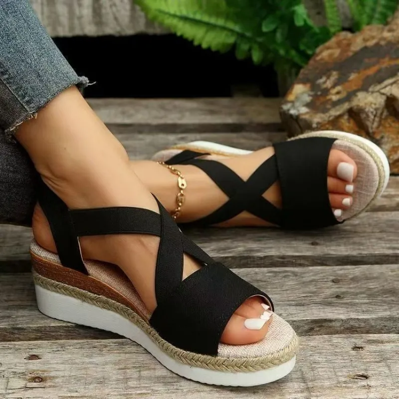 Women's Platform Wedge Sandals - đánh giá và giá Espadrille Wedge Shoes