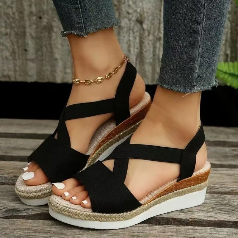 Women's Platform Wedge Sandals - đánh giá và giá Espadrille Wedge Shoes