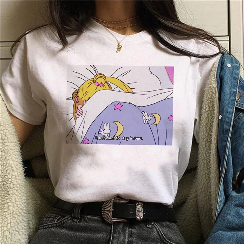 T Shirt 90s Anime Sailor Moon  - đánh giá và giá Women'S Shoes In The 90S