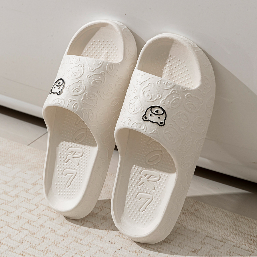 Printting Cute Bear Women Slip - đánh giá và giá Women Shoes Size To Men