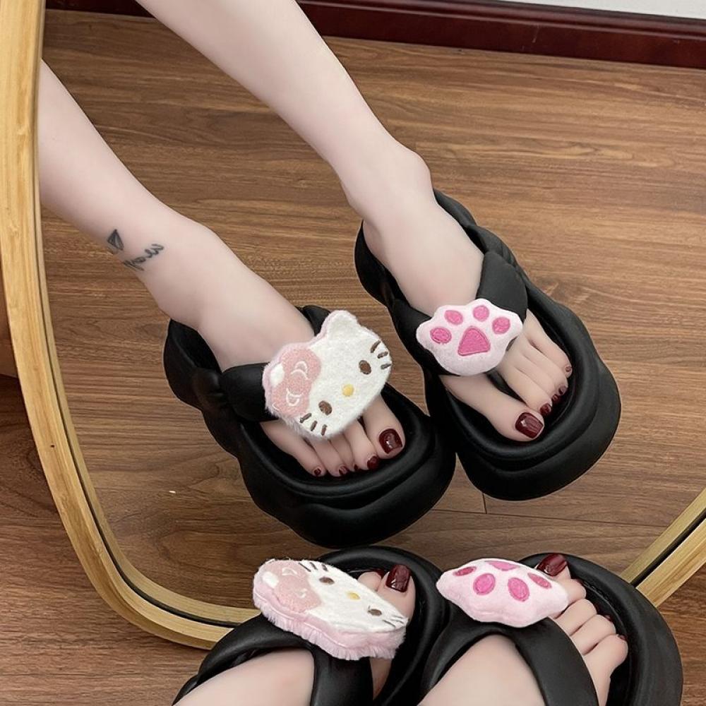 Anime Anti-Slip Cute Hello Kit - đánh giá và giá Women'S Shoes For Flat Feet