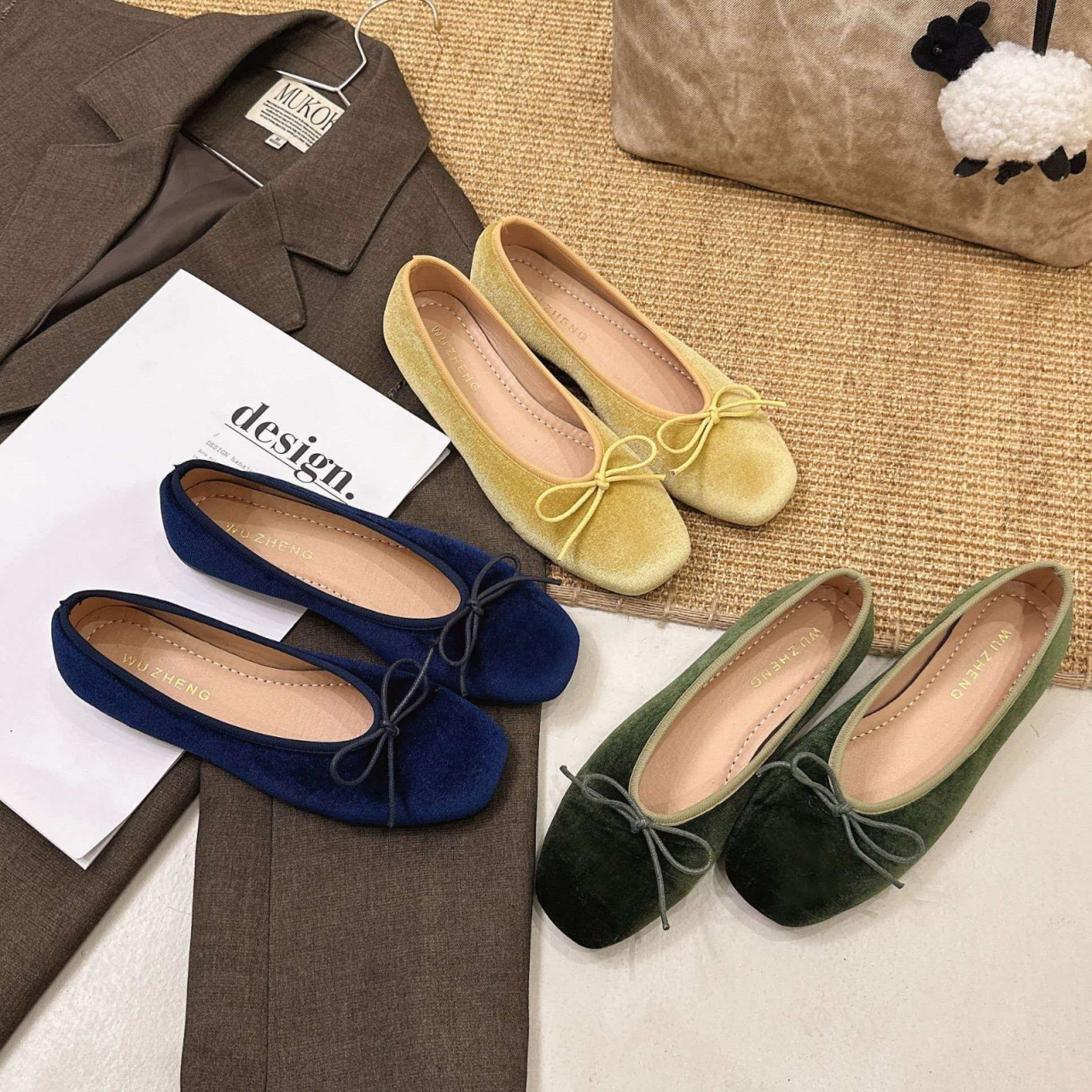 French-style high-end velvet b - đánh giá và giá Women'S Heels