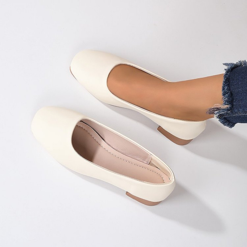 Soft Leather Round Toe Slip-On - đánh giá và giá Women'S Heels