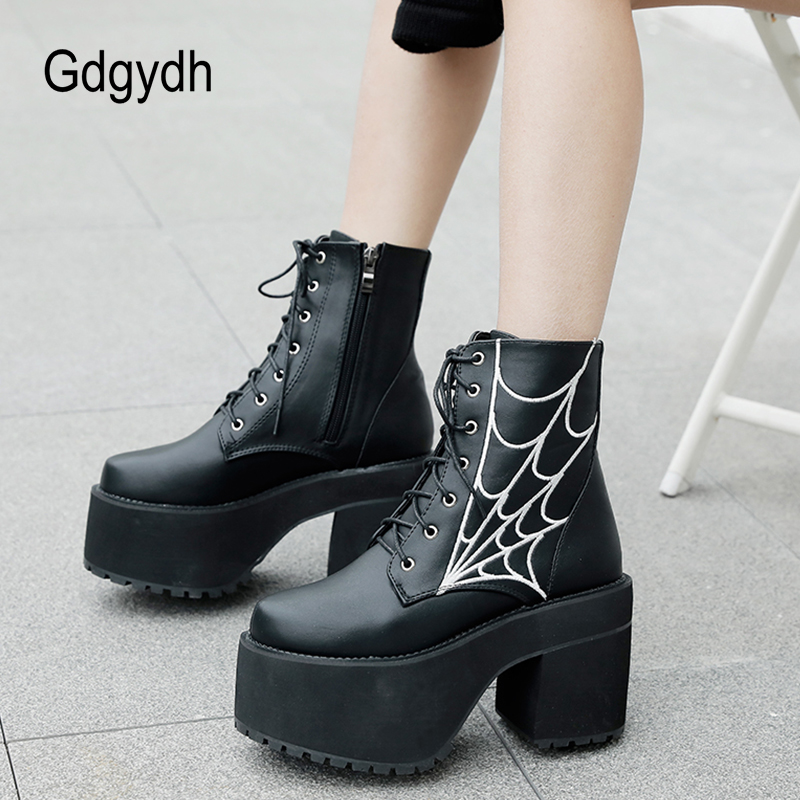 Gdgydh Fashion Cobweb Gothic B - đánh giá và giá Women'S Shoes In The 90S
