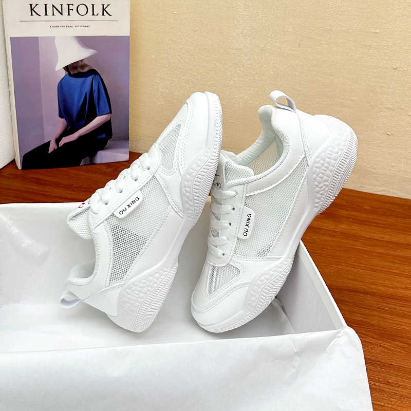 Round Toe Non Slip Chunky Plat - đánh giá và giá Platform Sneakers Chunky