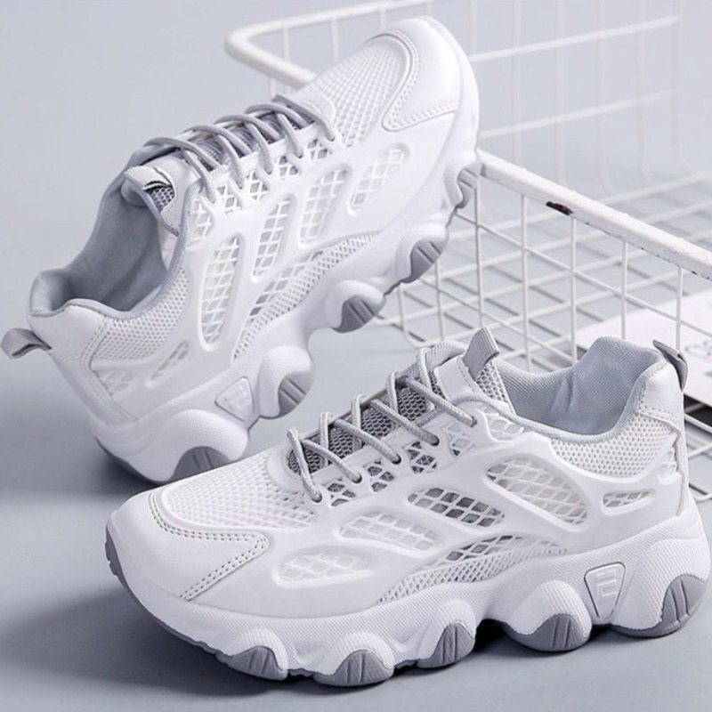 Breathable Mesh Chunky Sneaker - đánh giá và giá Platform Sneakers Chunky