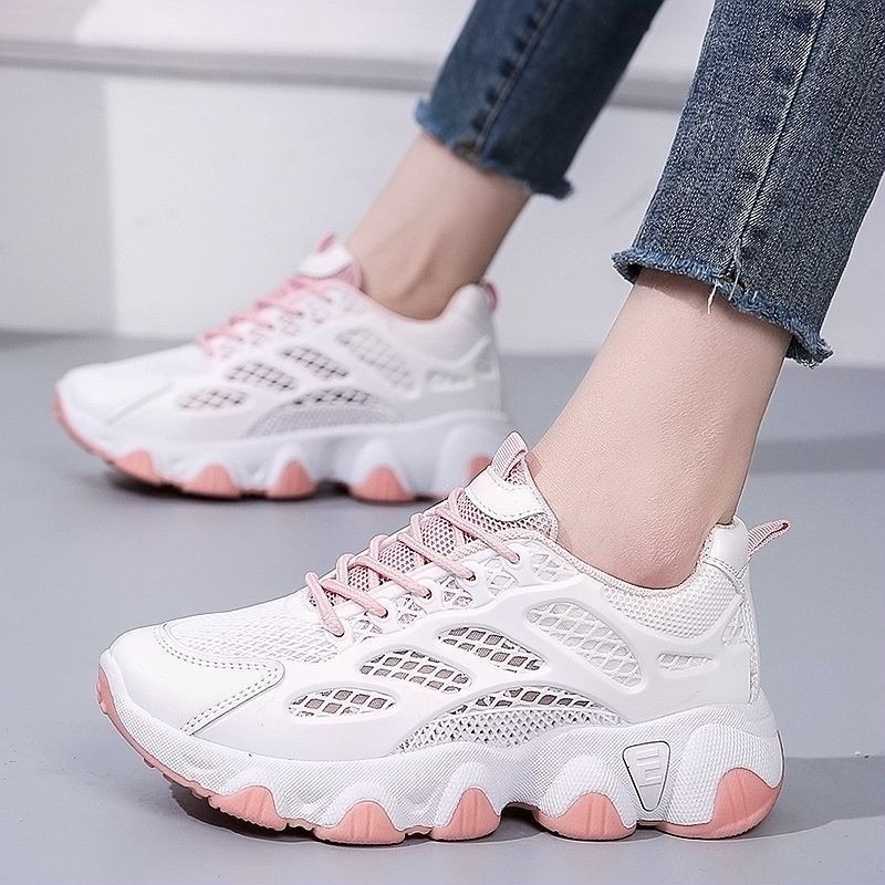 Breathable Mesh Chunky Sneaker - đánh giá và giá Platform Sneakers Chunky