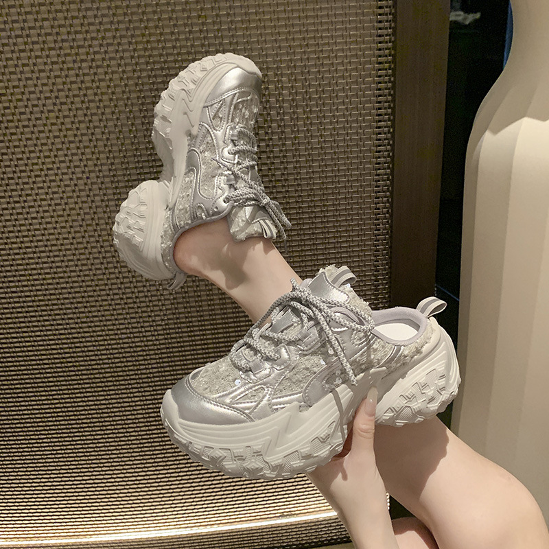 Women's Sequin Platform Mule S - đánh giá và giá Platform Sneakers Chunky
