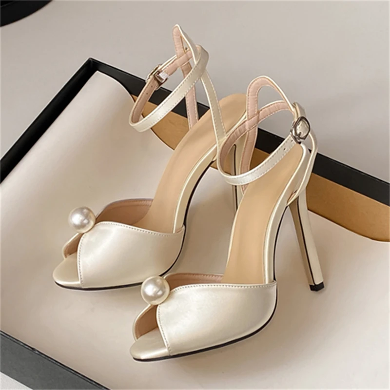 Eilyken Sexy String Bead Open  - đánh giá và giá Women'S Shoes Peep Toe