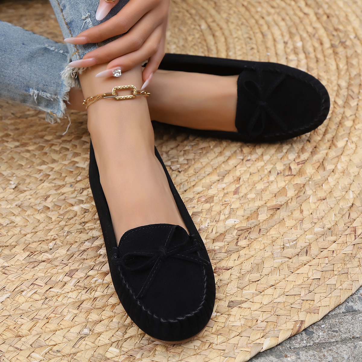 Spring and Autumn Elegant Roun - đánh giá và giá Women'S Heels