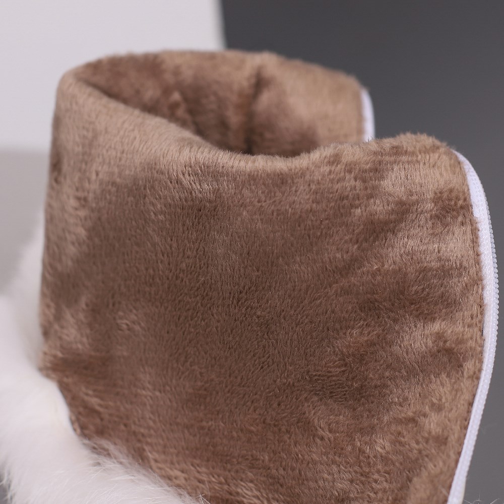 Winter Women Fur Knee High Boo - đánh giá và giá Block Heel Ankle Boots