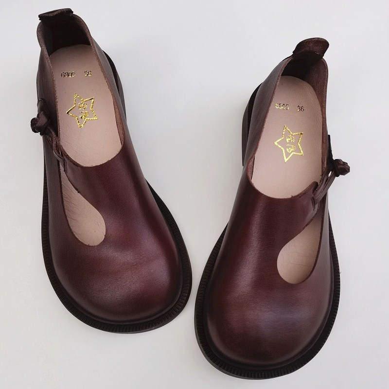 Careaymade-Genuine leather big - đánh giá và giá Women'S Heels