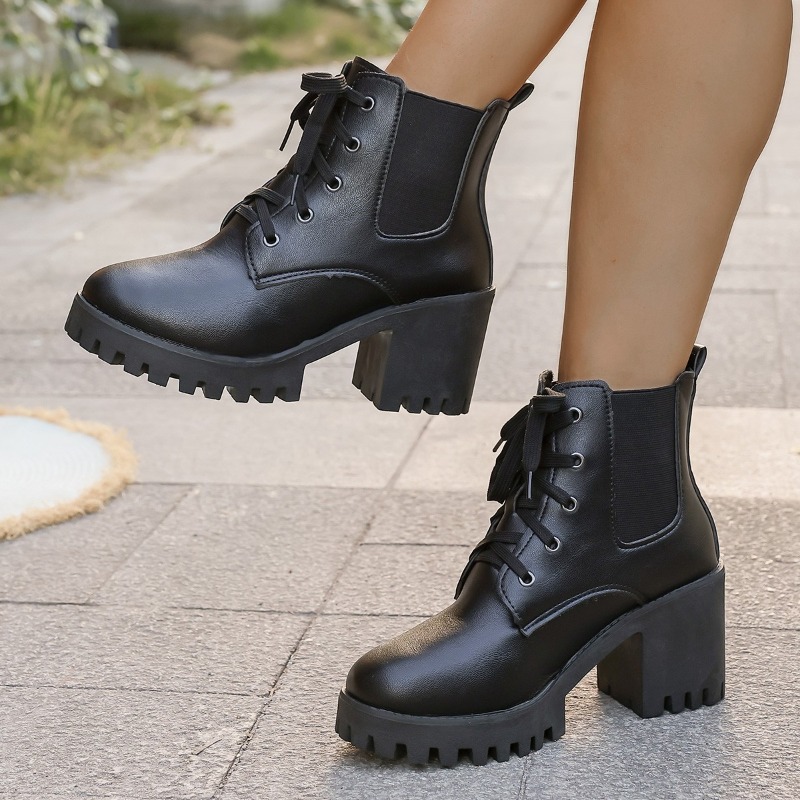 Block Heel Booties Women's Aut - đánh giá và giá Block Heel Ankle Boots