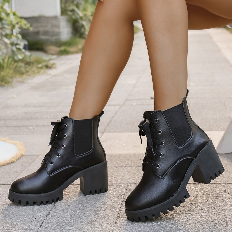 Block Heel Booties Women's Aut - đánh giá và giá Block Heel Ankle Boots