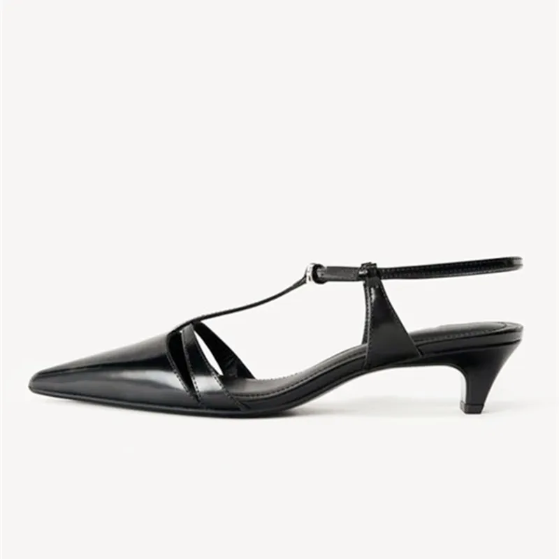 Patent Leather Kitten Heel Wom - đánh giá và giá Ankle Strap Heels
