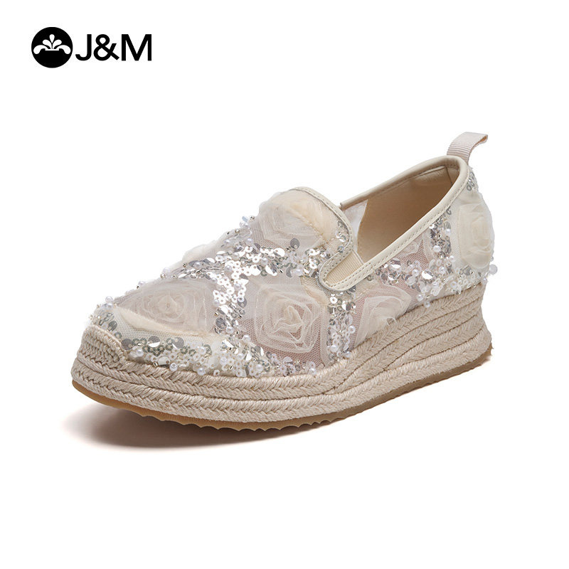 2026 J&M Women Wedges Fashion  - đánh giá và giá Espadrille Wedge Shoes