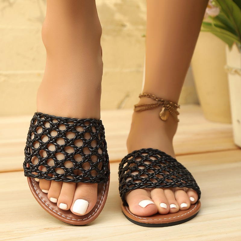 Women's Fashion Weaved Slipper - đánh giá và giá Women Shoes Mk