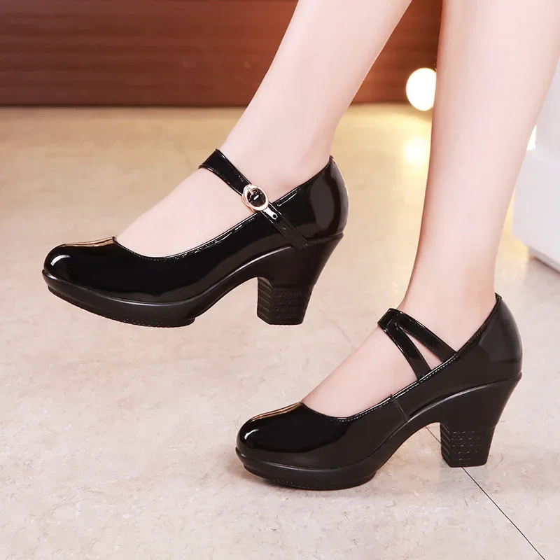 Small Size 32-43 Medium Block  - đánh giá và giá Block Heel Ankle Boots