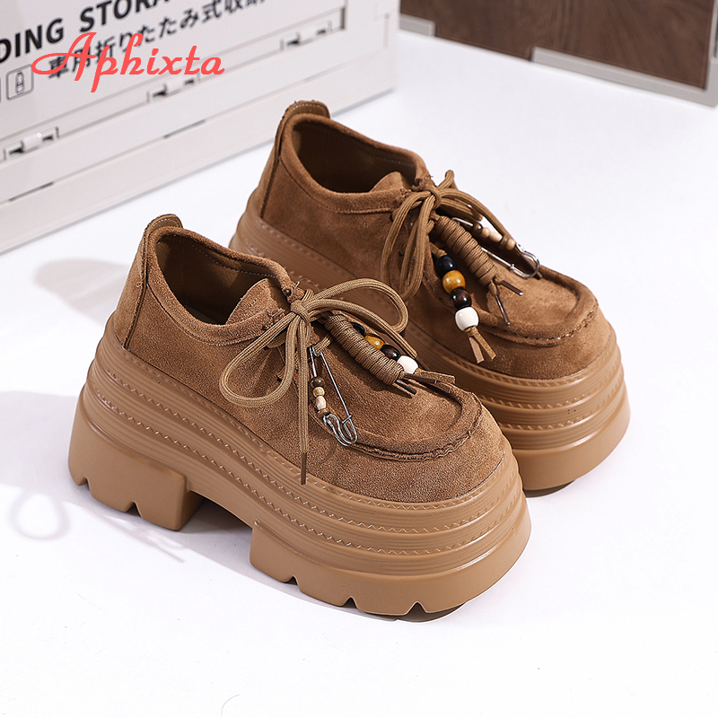 Aphixta Suede Upper Fringe Dec - đánh giá và giá Block Heel Ankle Boots