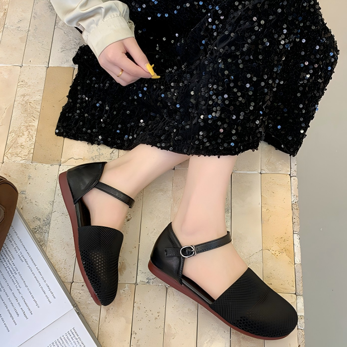 2025 New Spring Summer Mesh Sa - đánh giá và giá Ankle Strap Heels