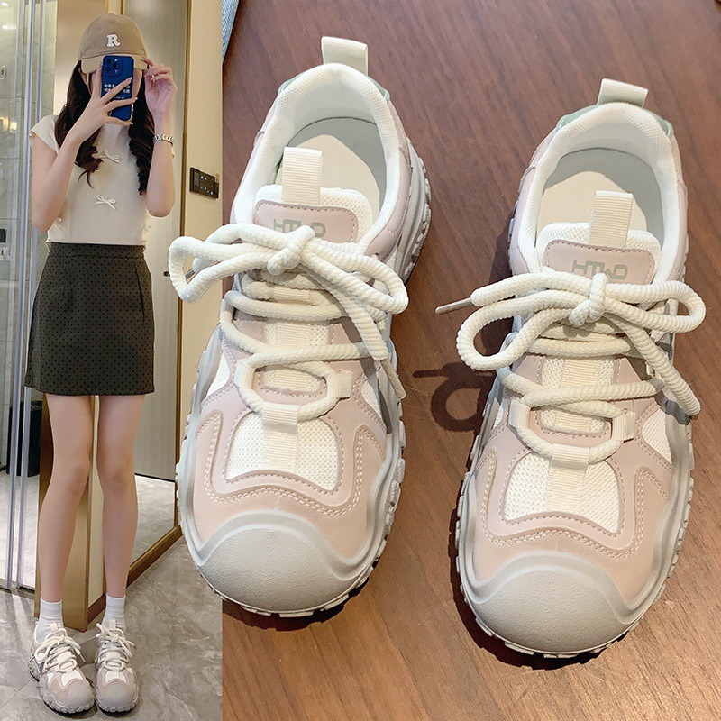 Women's Retro Hiking Dad Sneak - đánh giá và giá Platform Sneakers Chunky