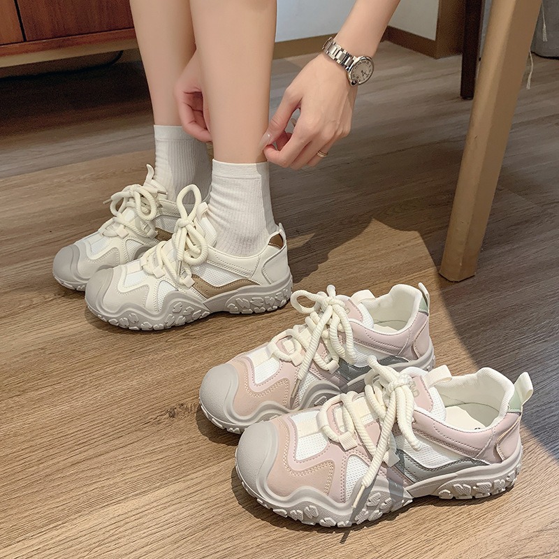 Women's Retro Hiking Dad Sneak - đánh giá và giá Platform Sneakers Chunky