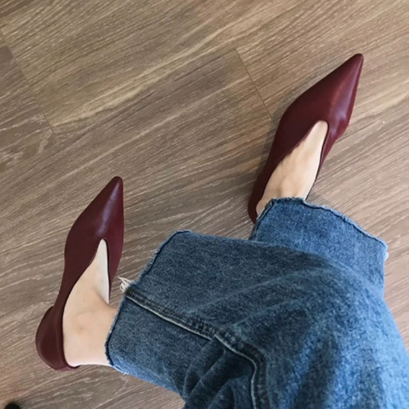 Trend Women Shoes Flats Sandal - đánh giá và giá Square Toe Mule