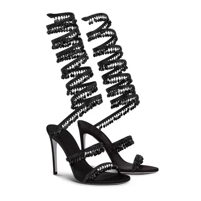 2026Women's New Water Diamond  - đánh giá và giá Ankle Strap Heels