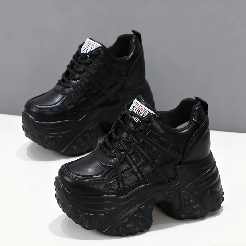 2026 New 10M 12CM Genuine Leat - đánh giá và giá Platform Sneakers Chunky