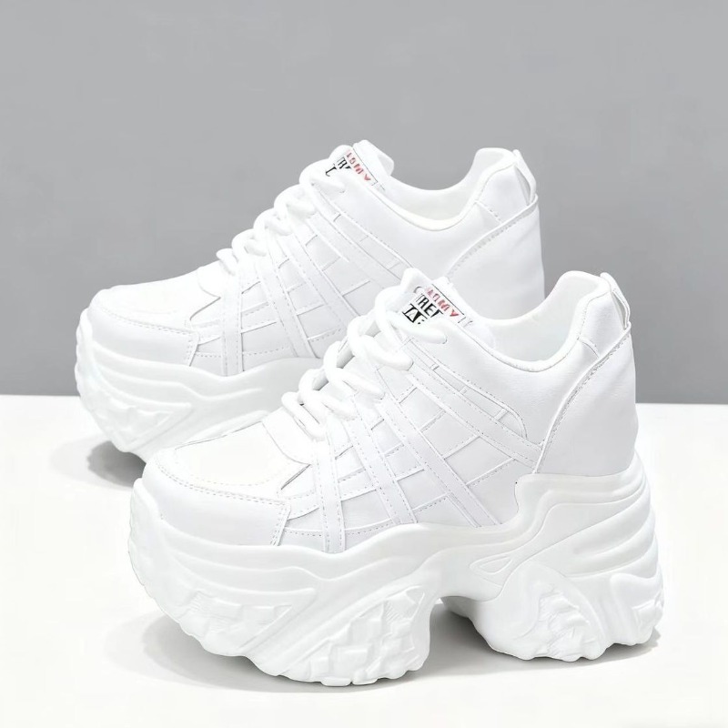 2026 New 10M 12CM Genuine Leat - đánh giá và giá Platform Sneakers Chunky