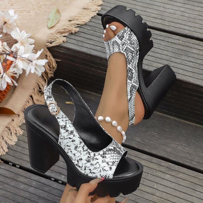 Sexy Snake Print High Heels Sa - đánh giá và giá Platform Sneakers Chunky