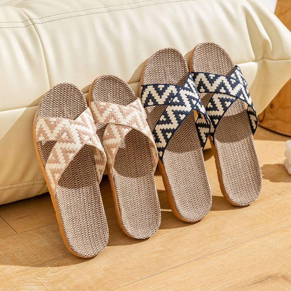 Fashion Ethnic Style Linen Cro - đánh giá và giá Women'S Shoes For Flat Feet
